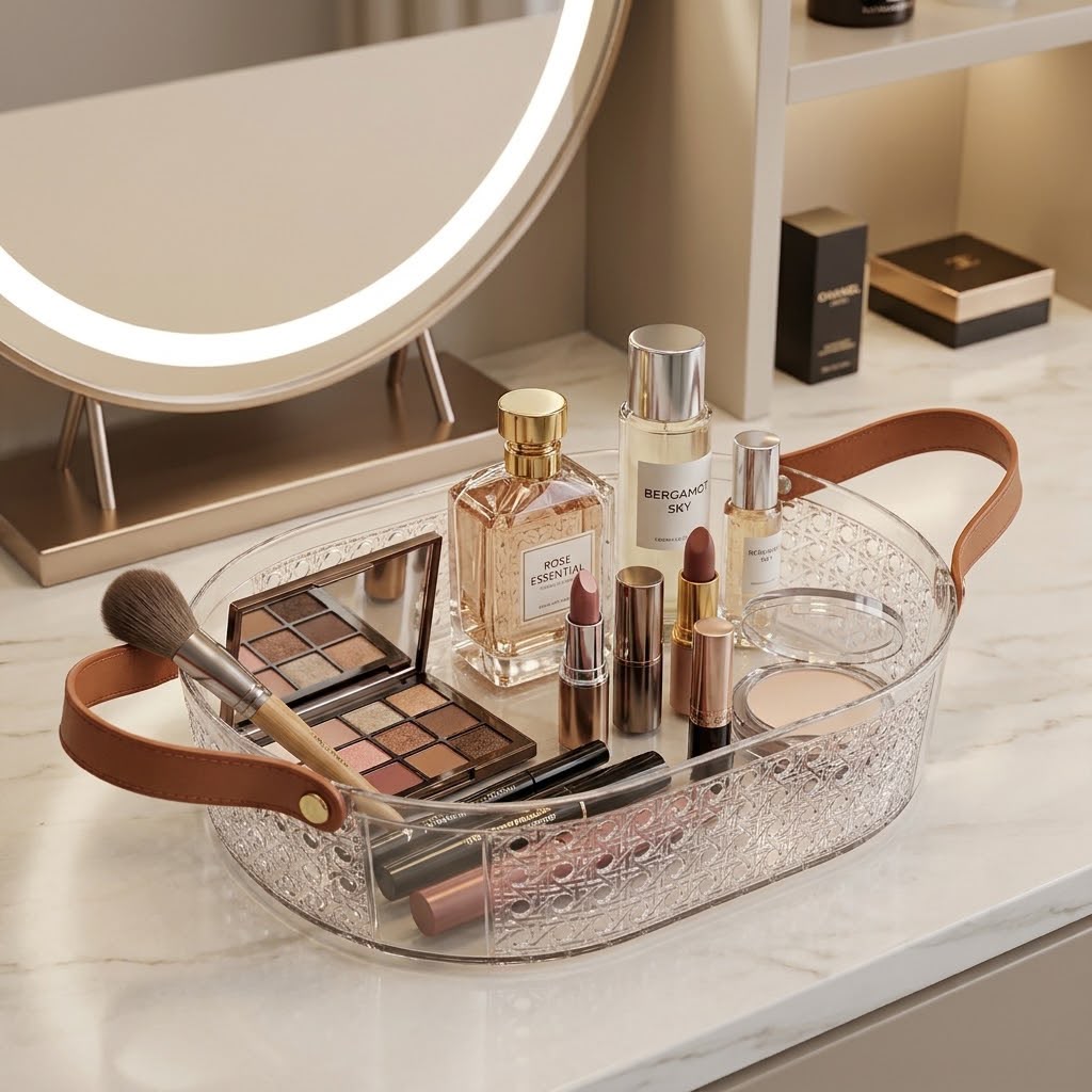 Acrylic Cosmetic Organizer-Medium