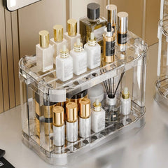 2-Tier Acrylic Cosmetic and Skincare Storage Organizer
