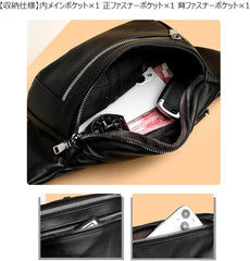 Leather Cross Body Traveling Bag