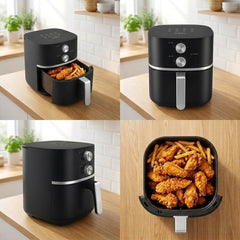Danny Home Electric Air Fryer 5L Black