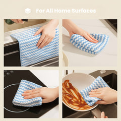 Microfiber Cleaning Towel Cloth Pack Of 3