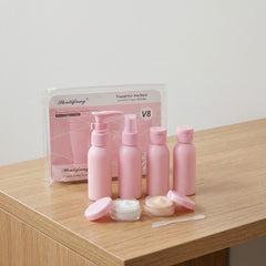 6 Pcs Travel kit Set-Pink