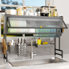 Kitchen Sink Cabinet Door Organizer Rack