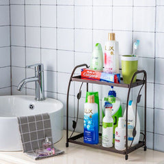 2 Step Kitchen Shelf Storage Rack