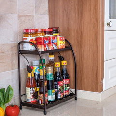 2 Step Kitchen Shelf Storage Rack