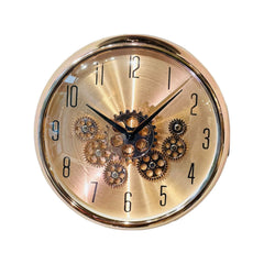 Gears Wall Clock (Copper)