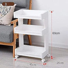 3 Tier Multifunctional Storage Trolley