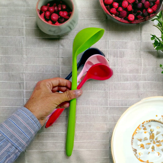Silicone Turner Spatula Serving Spoons