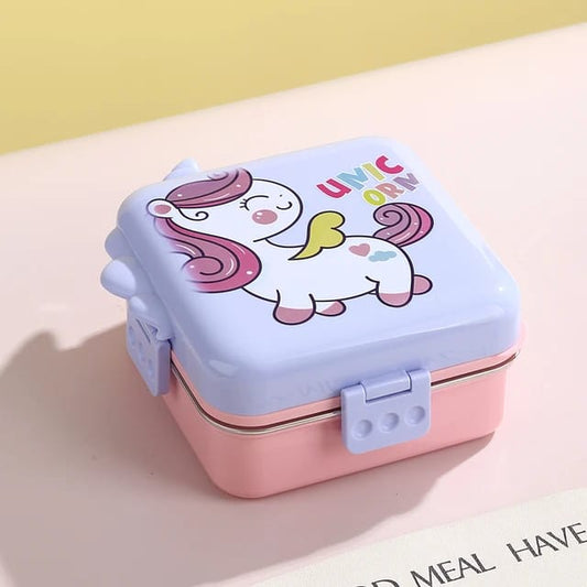 Cartoon Design Lunch Box 7150 (Purple)
