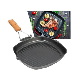 Foldable Handle Grill Pan-24cm