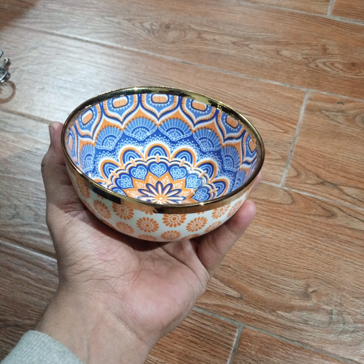 Ceramic Serving Bowl Round D3