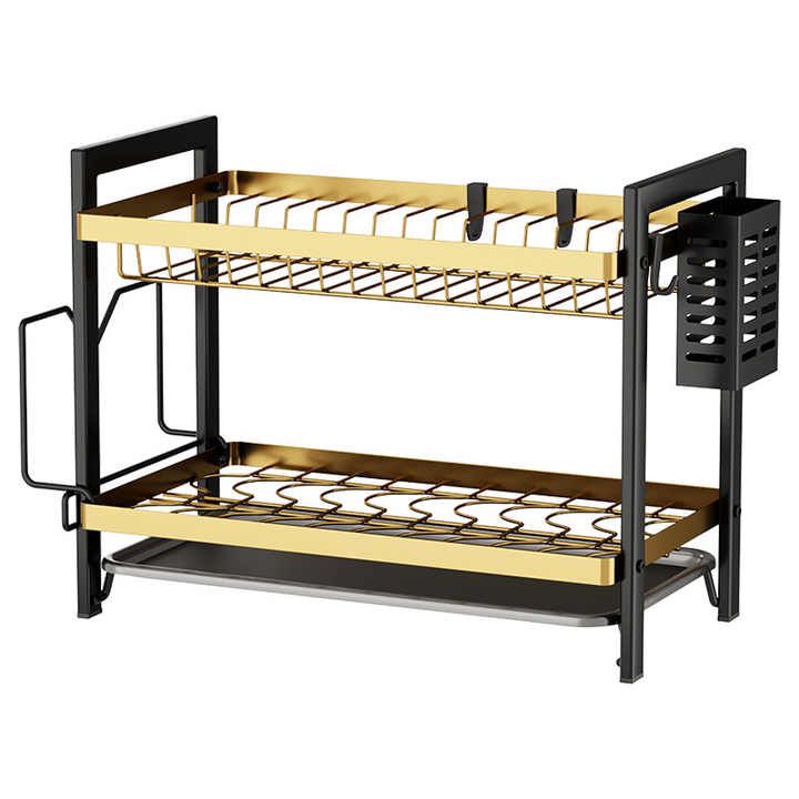 2 Layer Multi-Function Plate Rack