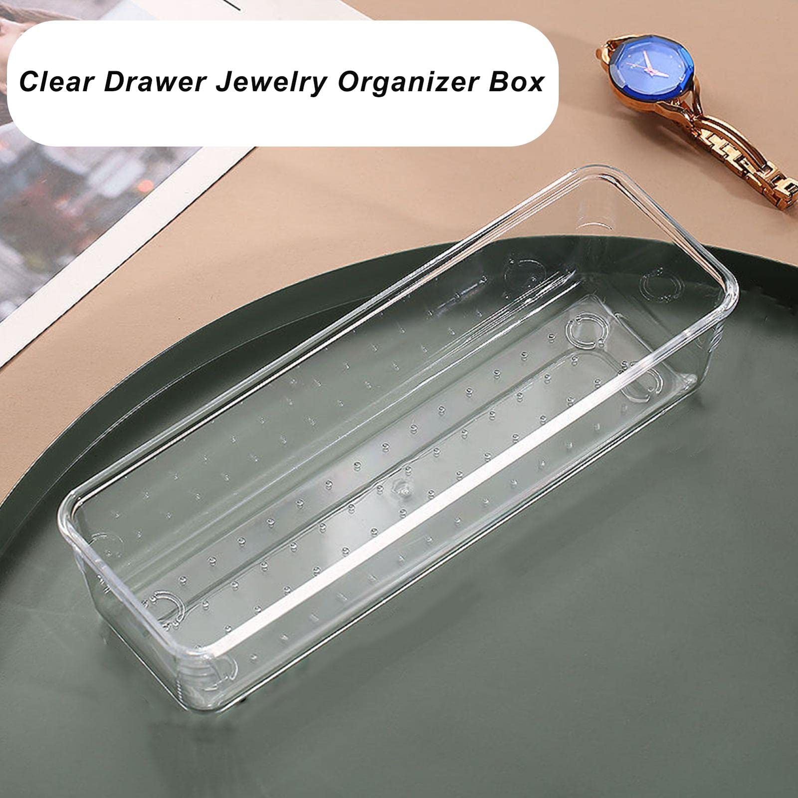 1 Pc Transparent Drawer Organizer