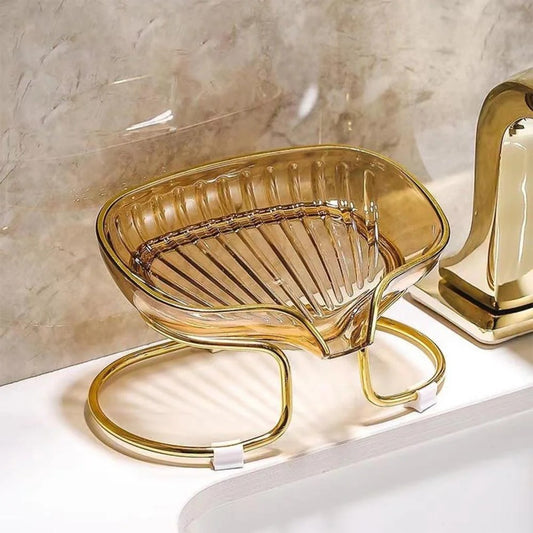 Self Draining Soap Holder-Light Brown