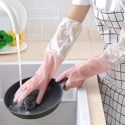 Long Sleeve Dishwashing gloves