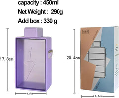 Portable Leakproof Creative Water Bottle 450ml