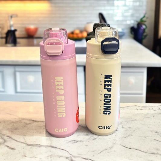 Cille Vaccum Stainless Steel Water Bottle