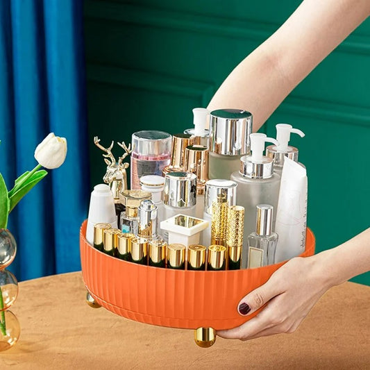 360°Rotating Storage Shelf-Orange