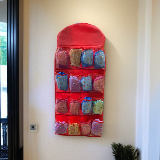 16 Pockets Wardrobe Hanging Closet Organizer