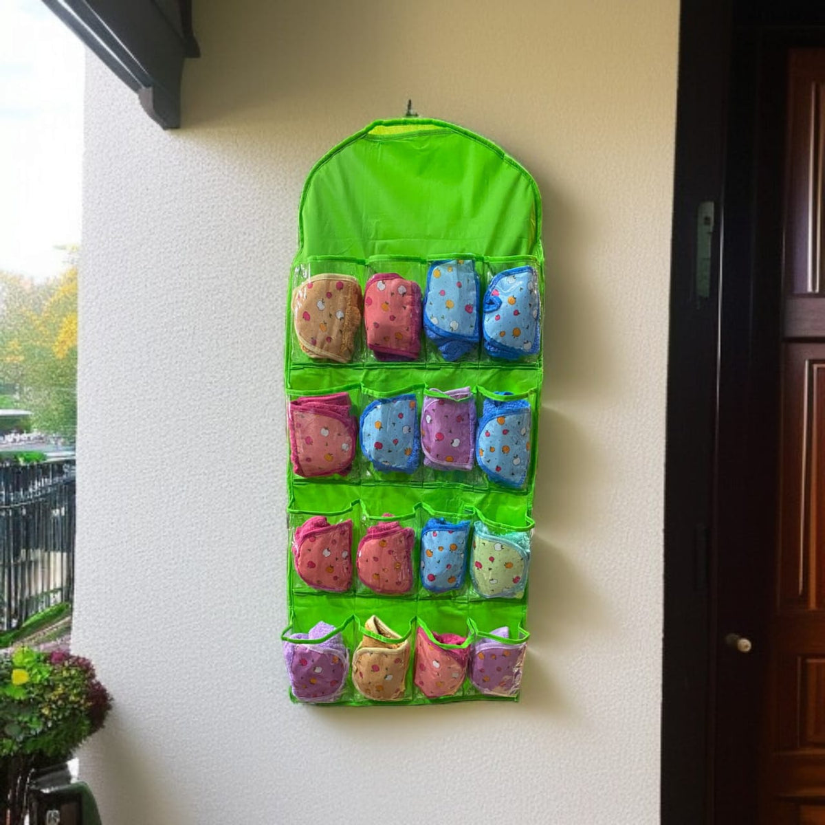 16 Pockets Wardrobe Hanging Closet Organizer