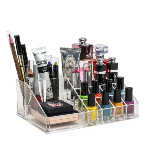 3 Drawer Cosmetic Organizer with Mirror