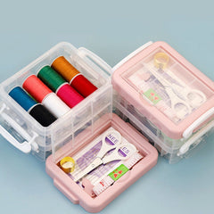 Portable Double Layer Sewing Kit