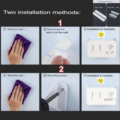 Wifi Router Storage Box Wall Mounted