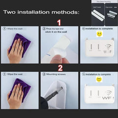 Wifi Router Storage Box Wall Mounted