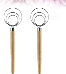 Stainless Steel Double Ring Whisker-D2