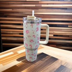 Stanley Thermos Cup & Tumbler(White) 1.18L-D11