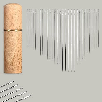 30 Pcs Self Threading Needles