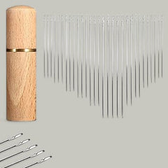 30 Pcs Self Threading Needles