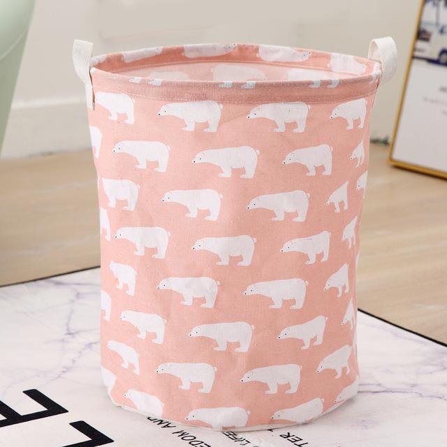 Foldable Fabric Laundry Basket