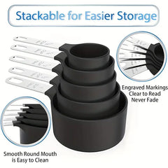 8 Pc Measuring Cup Set