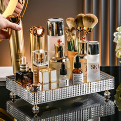 Multi Purpose Crystal Tray-Transparent