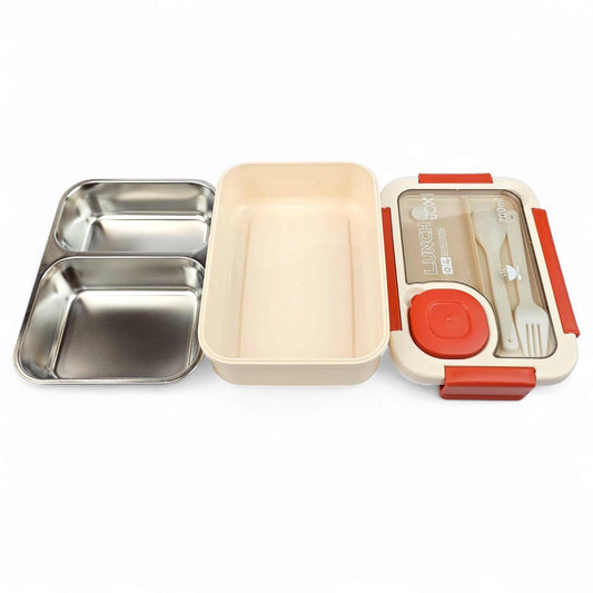 Airtight Lunch Box 700ML-White