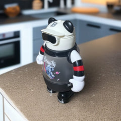 Dream Chaser Figurine Bottle-White and Grey