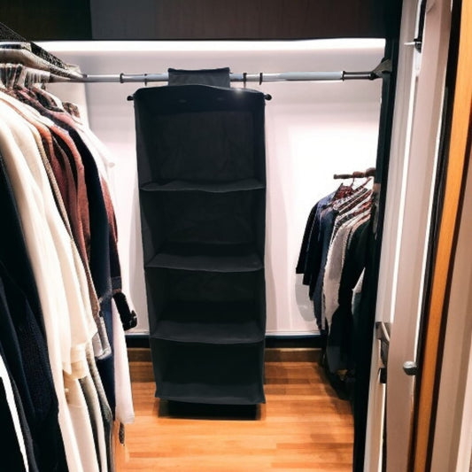 4 Shelf Clothes Hanging Organizer