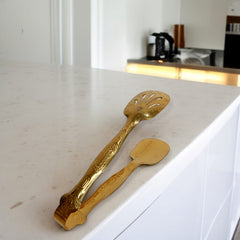 Golden Serving Tong