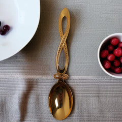 Golden Luxury Serving Spoon