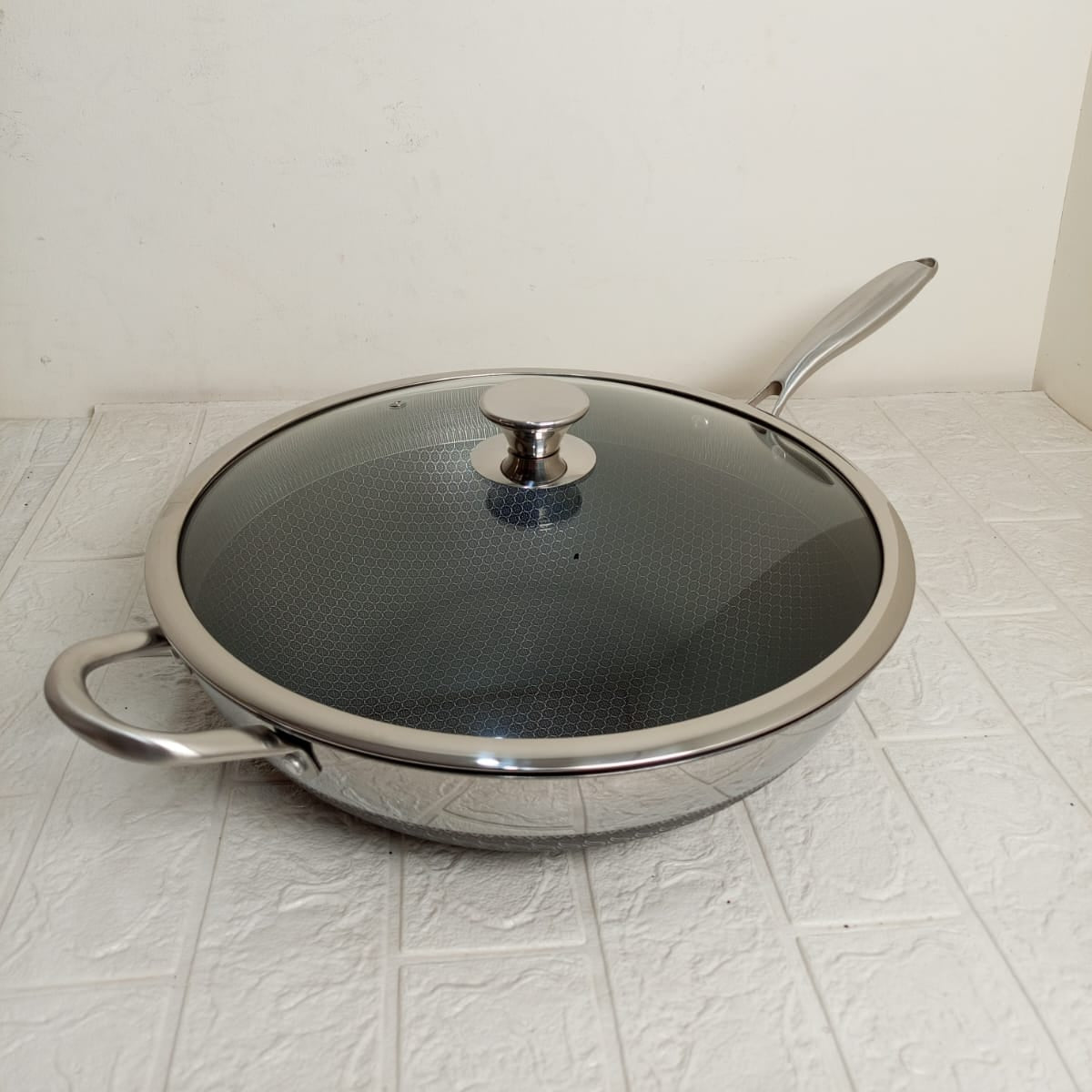 Double Side Laser Coating Pan-32cm