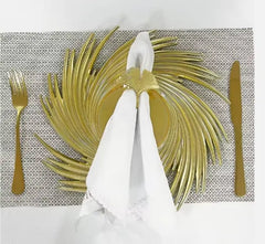 Golden Charger Plate Design 07