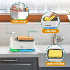 2-in-1 Kitchen Soap Dispenser