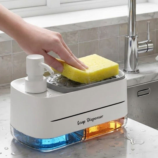 2-in-1 Kitchen Soap Dispenser
