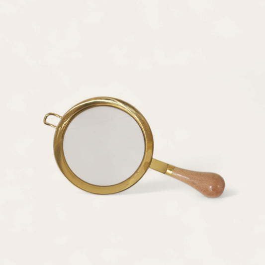 Golden Stainer with Wooden Handle-Small