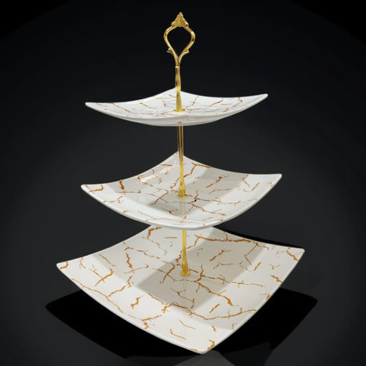 3 Tier Melamine Pastry Tray-D1