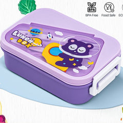 Space Bear Lunch Box-Purple