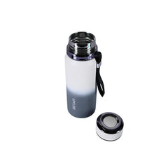 Vacuum Insulated Bottle-White Grey