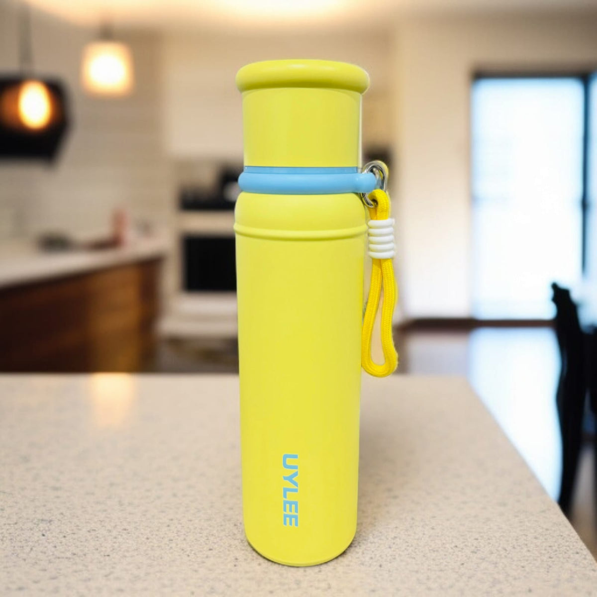 Sleek Hot & Cool Bottle-Yellow