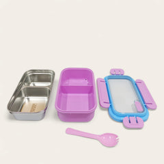 Stainless Steel Lunch Box-Pink